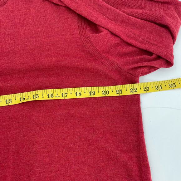 John Varvatos Men’s 100%‎ Cashmere Sweater, Rust Color, Sz. XL **SMALL HOLE** - Picture 11 of 13